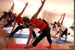 Source and attribution requirements: http://commons.wikimedia.org/wiki/File:Yoga_at_a_Gym.JPG