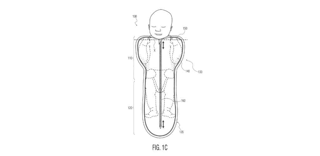 baby swaddle patent